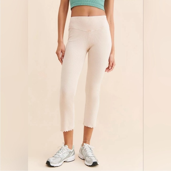 EUC Free People FP Movement Right On Ribbed Flare Pants, size L - Picture 3 of 10